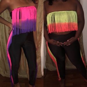 2 piece fringe set